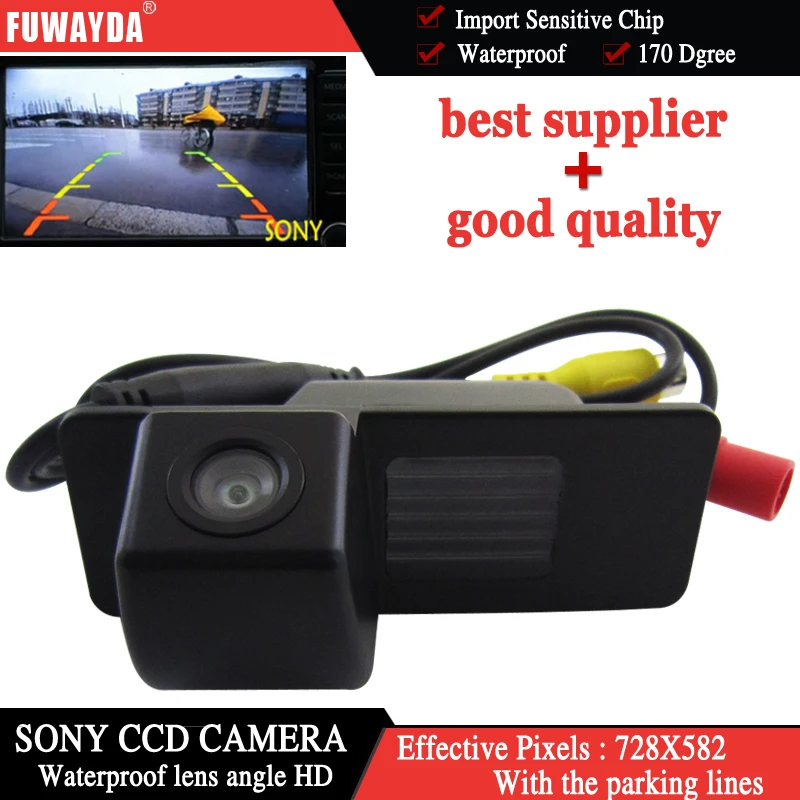 

FUWAYDA SONY CCD Chip Car RearView With Guide Line Camera for Chevrolet Aveo Trailblazer Opel Mokka Cadillas SRX CTS WATERPROOF