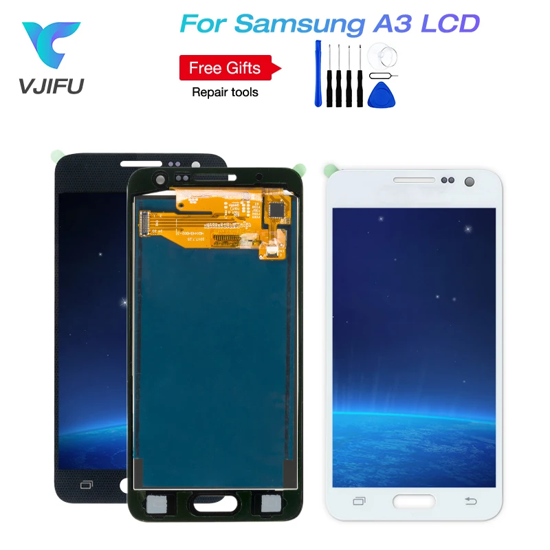 

1PCS A300 Replacement For Samsung Galaxy A3 A300F A300FU LCD Display Touch Screen Digitizer Assembly For Samsung A3 LCD Screen