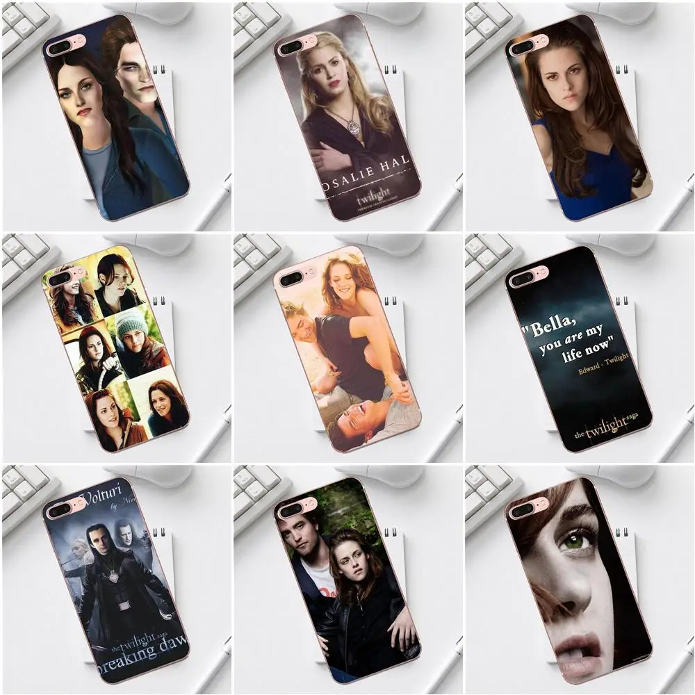 Qdowpz Vampire Twilight Bella And Edward Special Для iPhone X XS Max XR 4 4S 5 5C SE 6 6S 7 8 Plus Galaxy A3 A5 J1 J3 J5 J7 2017 |