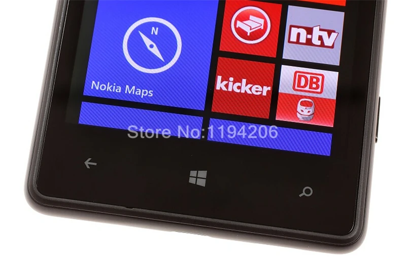 Original Nokia Lumia 820 Windows Phone 8 ROM 8GB Camera 8.0MP 4.3 screen Nokia 820 Mobile Phone Freeshipping one year warranty iphone x refurbished