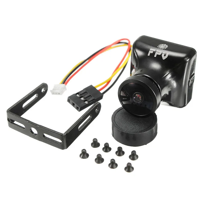 Оригинальная Eachine C800T 1/2.7 CCD 800TVL 2 5 мм 150 градусов камера с кнопкой OSD DC5V 15V NTSC PAL