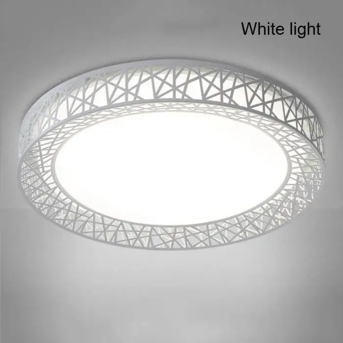 Светодиодный потолочный светильник Птичье гнездо круглый светильник современные светильники для гостиной спальни кухни QJ888