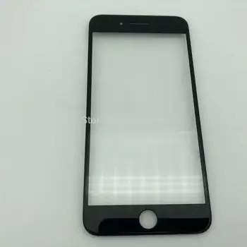 

5pcs/bag 5.5 inch Glass Frame For Phone 8 plus broken,crack cold press 2 in 1 Front Screen Glass With Frame Replacement repair