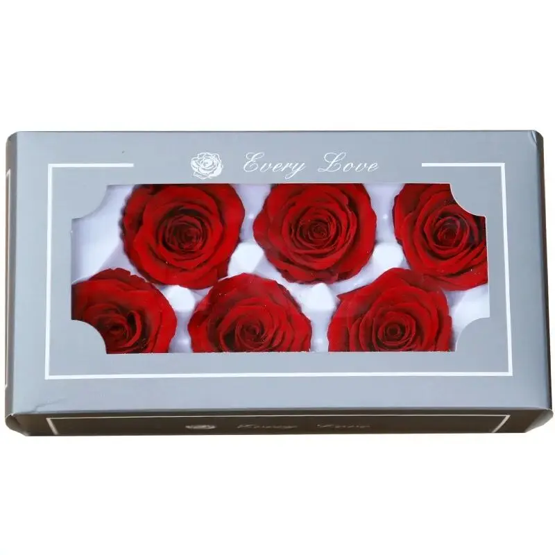 Консервированные rose.5-6 см цветочного бутона, diy Подарочная головоломка, креативный подарок - Цвет: 1