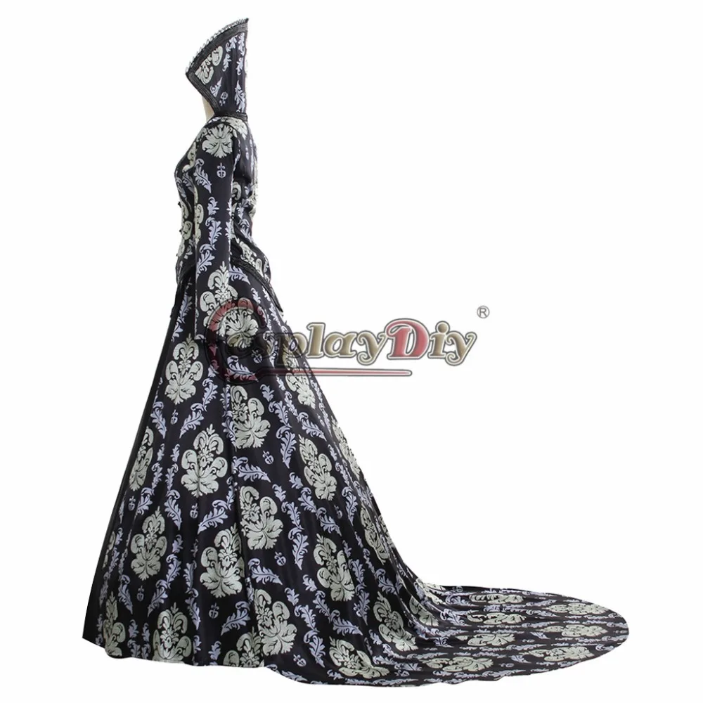 Cosplaydiy Once Upon A Time Regina Mills Dress Costume Adult Women