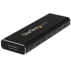 StarTech.com Adaptador SSD M.2 USB 3,0 UASP con Carcasa Protectora-Conversor NGFF de Unidad SSD, 30,42, 60,80 мм