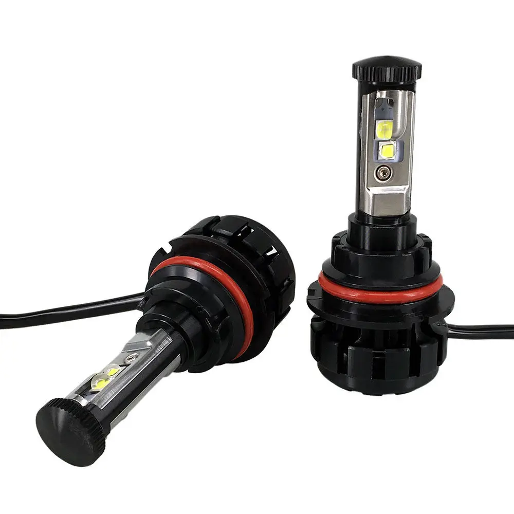 Новинка V18 турбо двойной луч H4/HB2/9003/9004/HB1/HB5/H13 40 Вт чипы для 4000LM светодиодная лампа