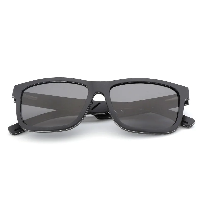 Новые модные солнцезащитные очки для мужчин и женщин с алюминиевым зажимом, поляризационные линзы, антибликовые солнцезащитные очки с защитой от ультрафиолета - Цвет линз: GRAY