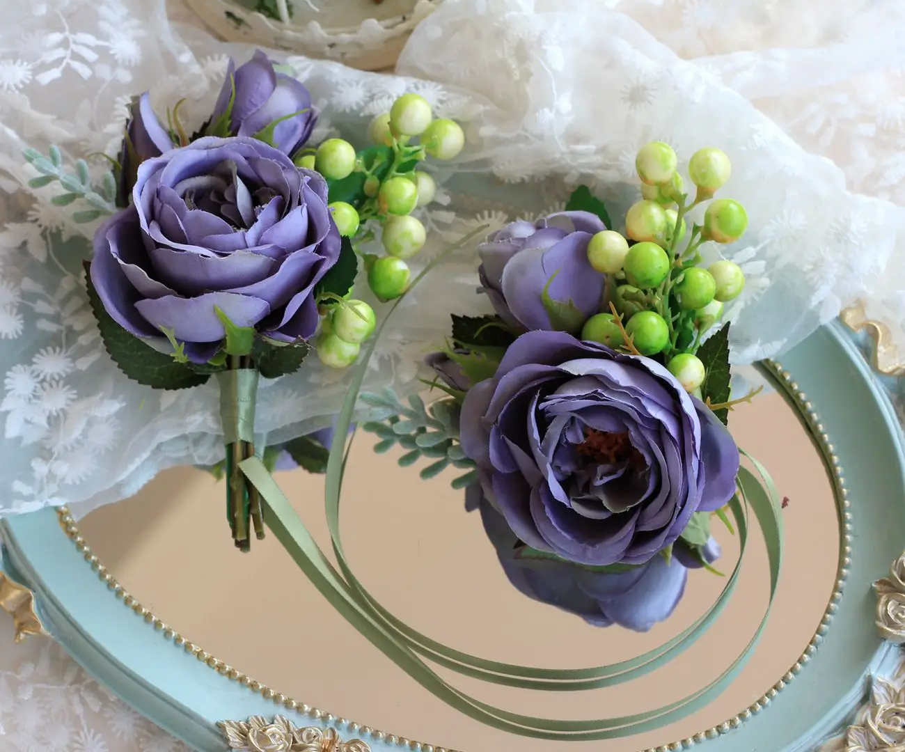 

Bridesmaid Accessories Flowers Bouquet Bridesmaids Wedding Bouquet Bride Bouquet For Wedding Bridal Pink Flower Blue Pearls