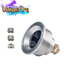 UniqueFire – support de lampe 1504, 3 Modes, goutte en XPE(G/R/W) Led pilule/pilote, équipé d'une lampe de poche UF-1504 de chasse