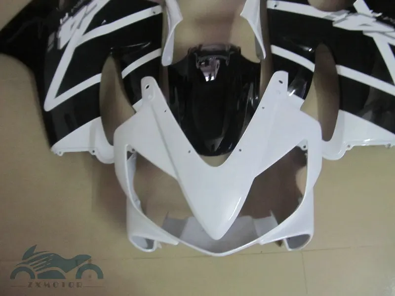 Комплект пластиковых обтекателей для HONDA CBR 600 F4i 2001 2002 2003 черные белые Обтекатели