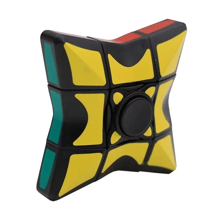 

Fidget Spinner Magic Cube 1x3x3 Floppy Cube AntiStress Fidget Toy For Adult Kids Magic Puzzle Speed Cube