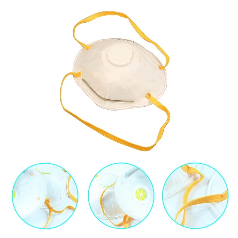 

1Pc PM2.5 Masks Air Pollution Non-woven Anti-fog Filter Daily Use Vertical Folding Safe Masks Antivirus Dust Anti Fog Haze