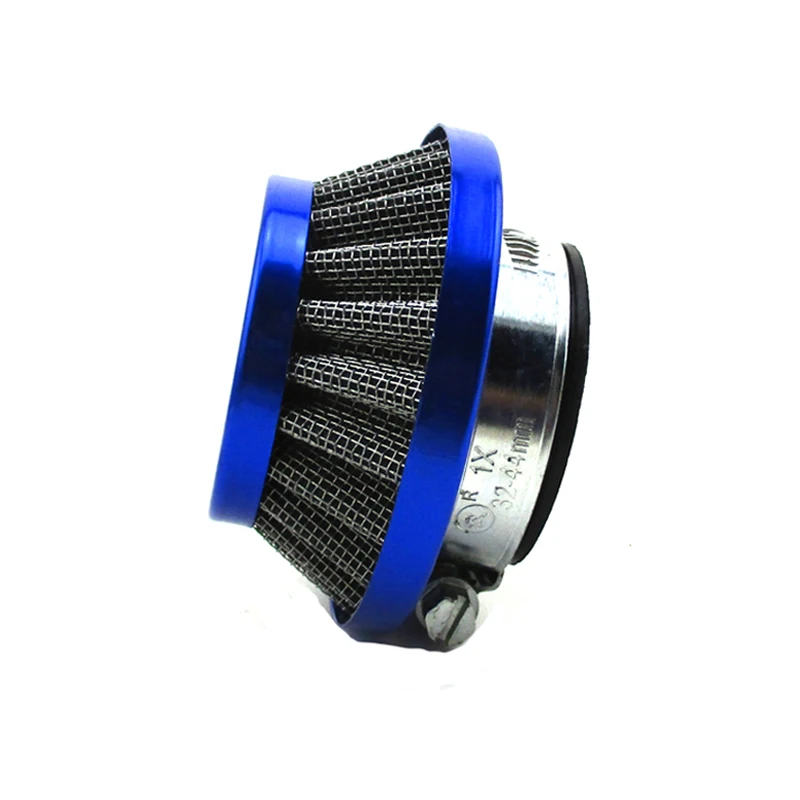 XLSION Aftermarket Blue 35 мм Очиститель воздушного фильтра для 50cc 70cc 90cc 110cc 125cc ATV Go Kart Dirt Pit Bike