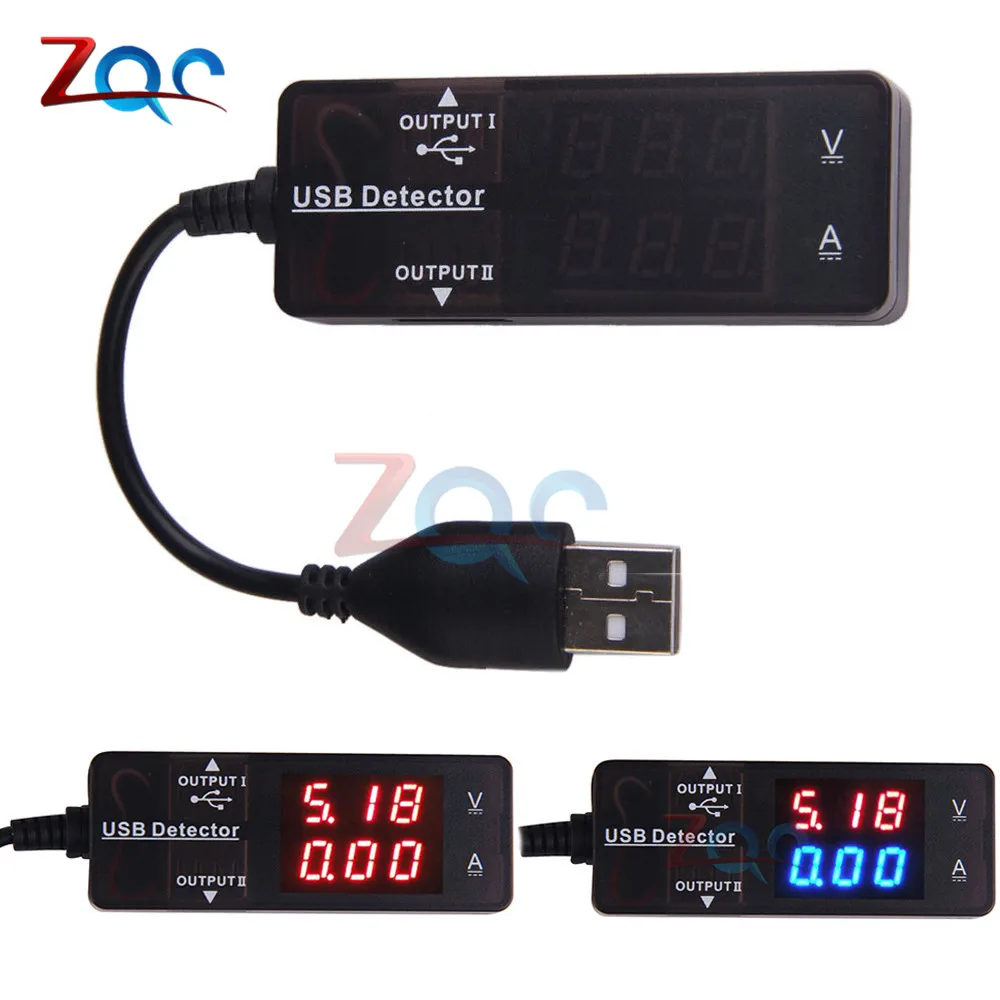 New Portable Pocket USB Voltmeter Ammeter Charger Doctor Tester Voltage