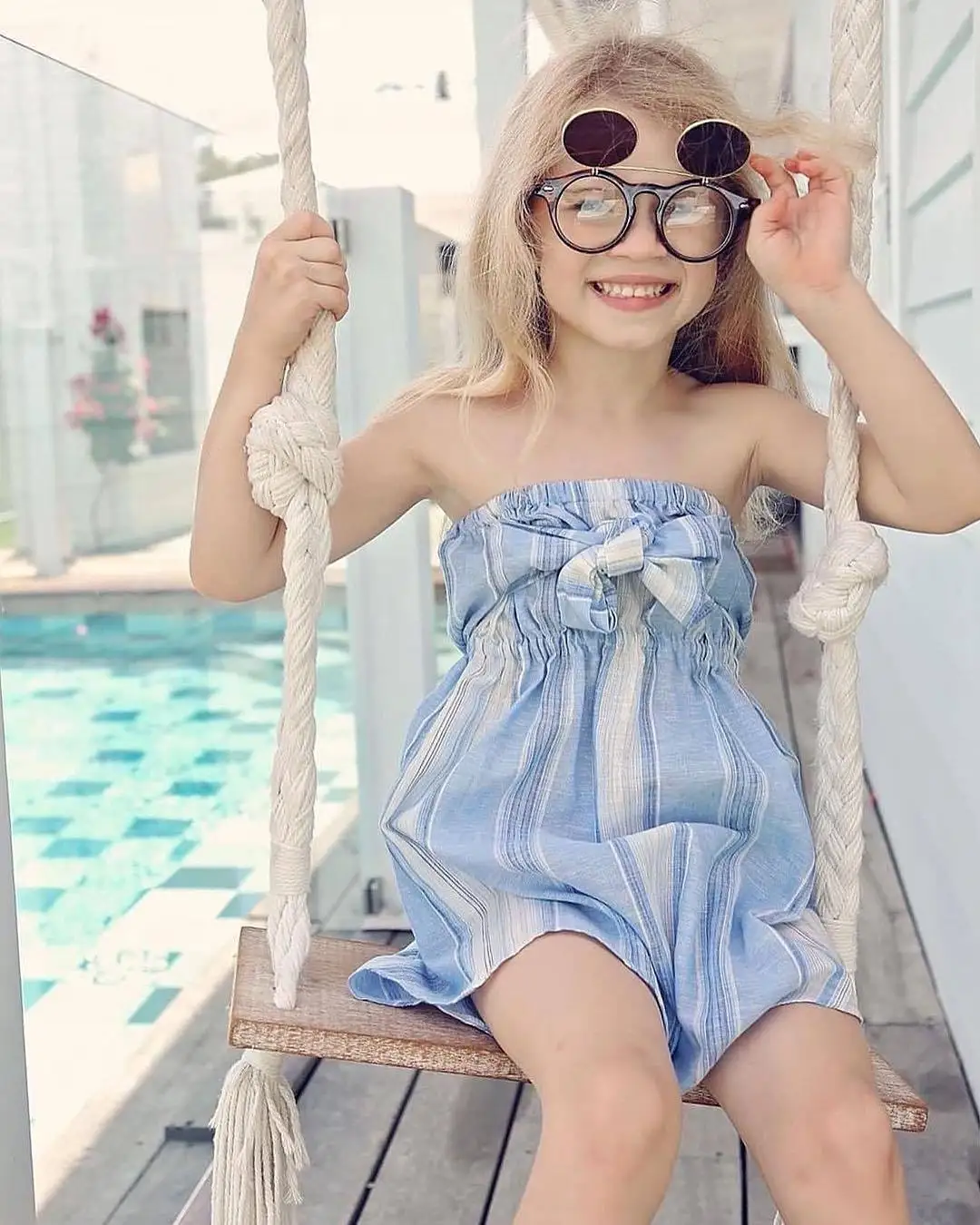 

family set mommy and me clothes matching outfits fashion casual striped christmas 2019 new big sister boho baby