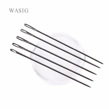 50 шт. я Тип Плетения иглы крюк/Швейные иглы для человеческих волос плетения волос Вязание инструменты