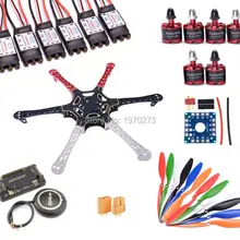 F550 комплект рамы для гексакоптера w/APM2.8 управление полетом 7 м gps 2212 920KV cw/ccw 30A SimonK esc 1045 пропеллер