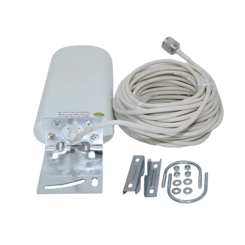 2g 3g 4g omni outdoor antenna with N male 10m cable_ (7)
