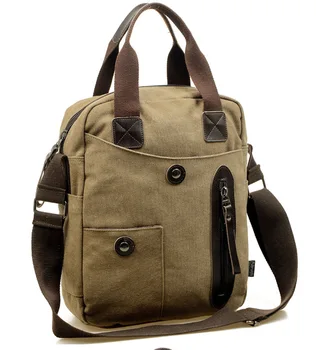 

Vintage Canvas Men's Handbag Crossbody Shoulder Bags Messenger Bag Travel Business Briefcase Bags