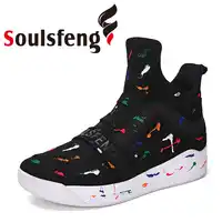 Soulsfeng Women Shoes Men Sneakers Women Skateboard Shoes Fashion Casual Sneakers High-top Sneakers Women Sports Walking Shoes