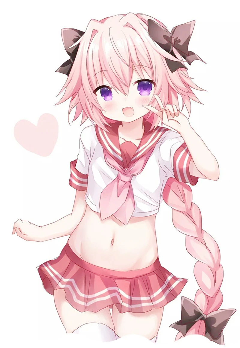 Аниме Fate/Grand для судьба Апокриф Astolfo матроску Косплэй костюм платье