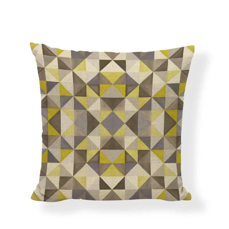 Наволочка 45X45 см для подушки Meilleure Vente простой режим для подушки Feuille Cojines Decorativos Para Sof декоративная наволочка
