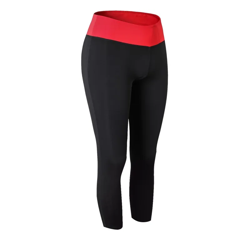Новые женские высокие эластичные спортивные штаны для верховой езды для фитнеса и бодибилдинга - Цвет: R