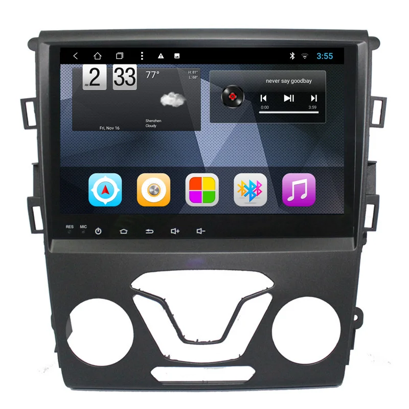 Sale Ectwodvd 9inch Octa Core Android 8.1 Car DVD Player GPS Navigation Multimedia For Ford Mondeo 2013 0