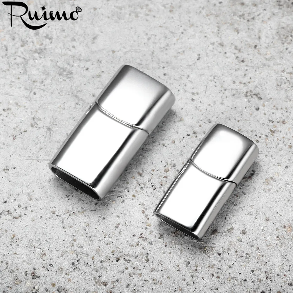 Магнитные застежки RUIMO из нержавеющей стали 316l черного золота 10 мм 12 плоские для