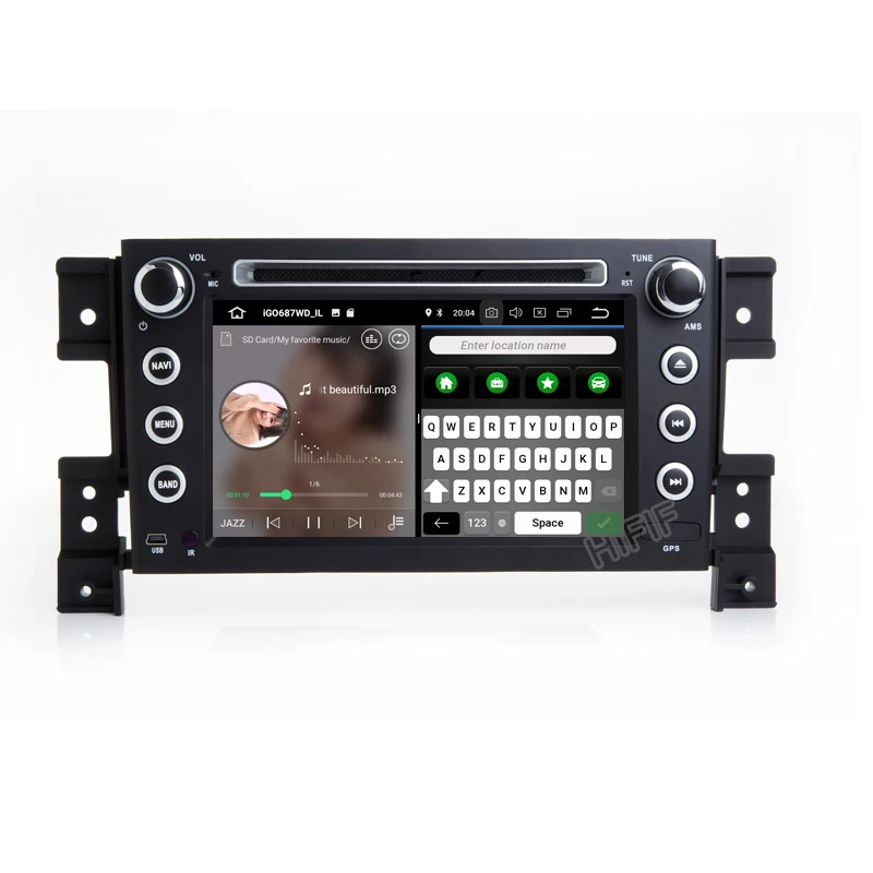 Flash Deal 7"HD IPS Touch Screen Android 9.0 Car DVD Player for Suzuki Grand Vitara radio stereo dvd Wifi 3G steering wheel camera DVR Map 5