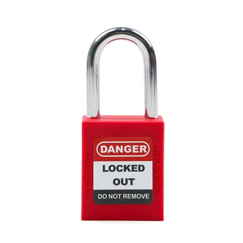 

Lockey 25pcs 38mm Steel Shackle Safety Padlock Security Lock Lockout Tagout
