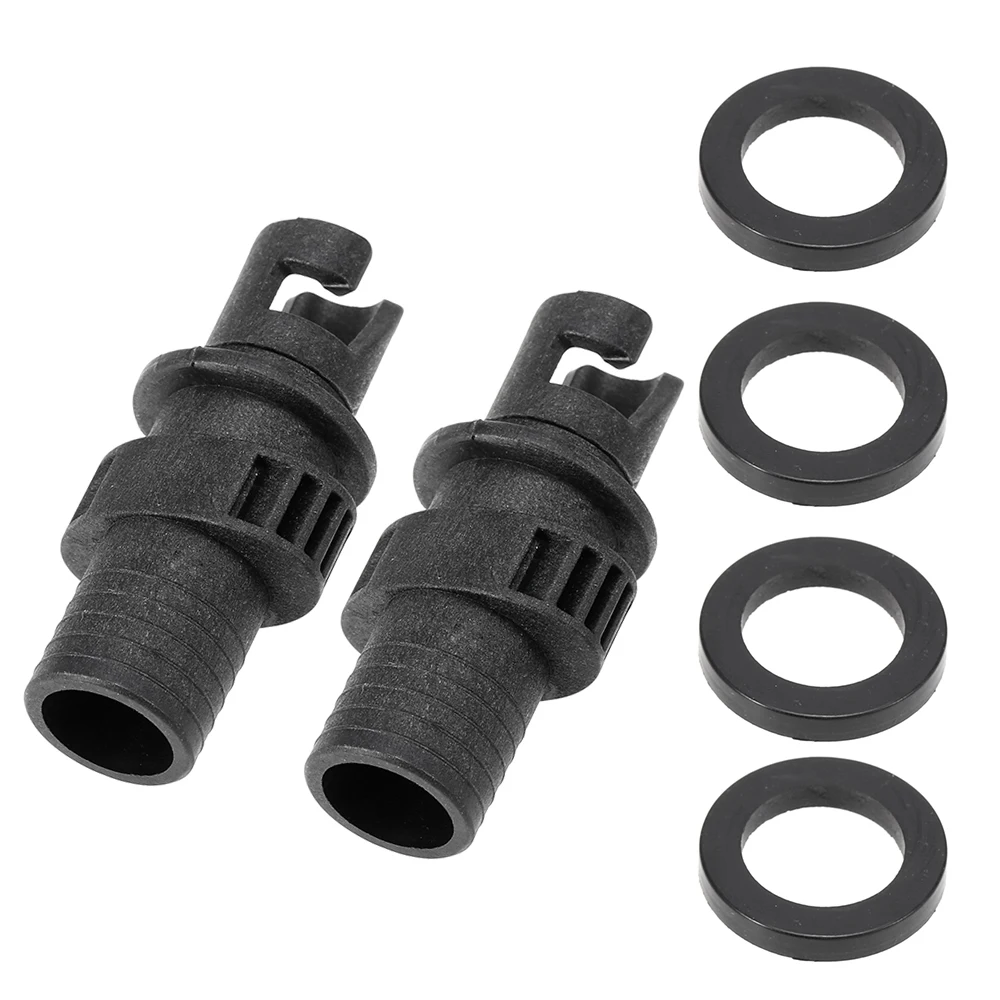 Inflatable Boat Rowing Boats Kayak Air Valve Adapter Inflation Air Pump