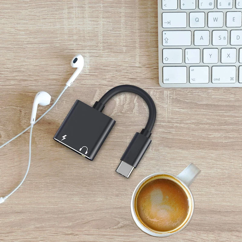 Адаптер для наушников JKING с разъемом USB Type C на 3 5 мм|Кабели VGA| |