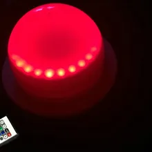 24 клавиши ИК дистанционное управление перезаряжаемый RGB Водонепроницаемый 18 шт. Светодиодный модуль мебель настроение свет база под столом Декор-многоцветный