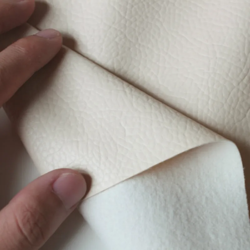 

Milky Faux Leather Upholstery Fabric Solid Color White Faux Leather Fabric For Sewing Patchwork Quilting Home Decoration Crafts