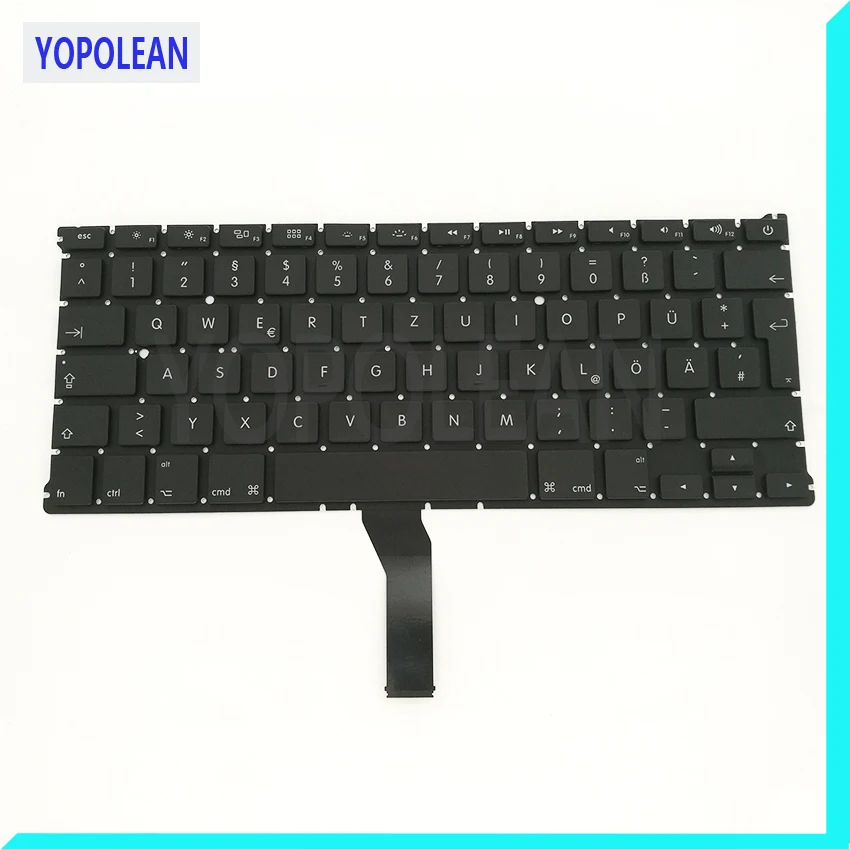20 шт./лот новая немецкая клавиатура для Macbook Air 13 &quotA1369 2011 A1466 2012 - 2017 лет |