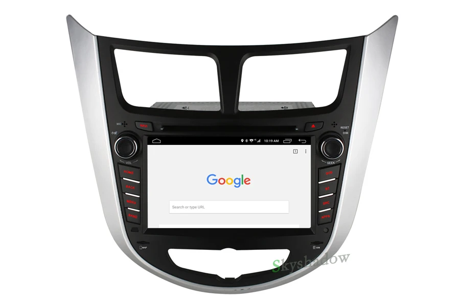 Sale C500 4 Core 2GB RAM Android 6.0 2 din CAR DVD player for Hyundai Solaris accent Verna i25 GPS map radio wifi 4G LTE Bluetooth 11