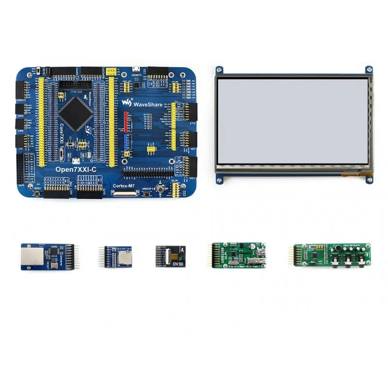 Waveshare STM32F7 макетная плата Open746I-C посылка STM32F746IGT6 MCU STM32F746I интегрирует различные стандартные интерфейсы