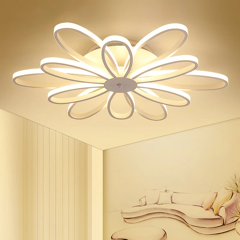 

Modern living room Ceiling lamps LED luminaire fixtures bedroom Ceiling lighting Nordic illumination home deco Ceiling lights