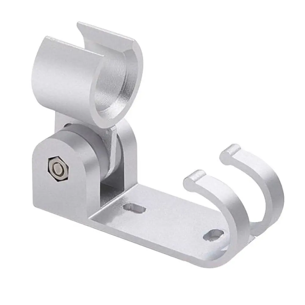 LanLan Adjustable Aluminum Shower Head Holder Shower Nozzle Fixing