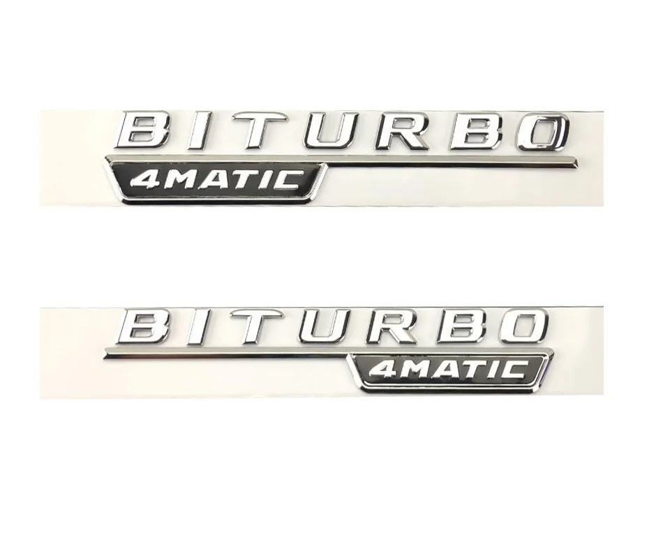 BITURBO 4MATIC EMBLEM