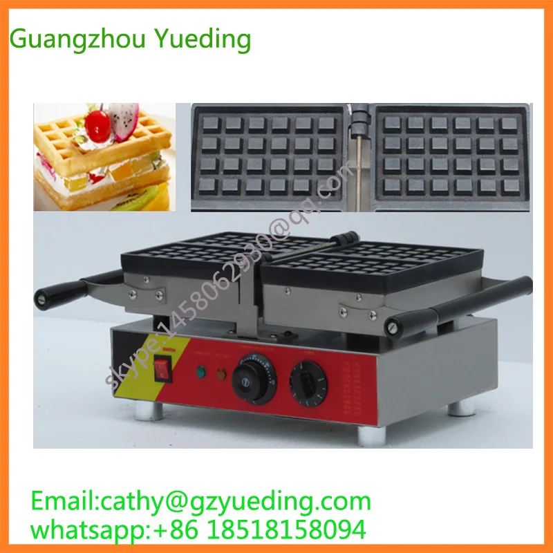 

double heads muffin swing waffle maker machine for sale