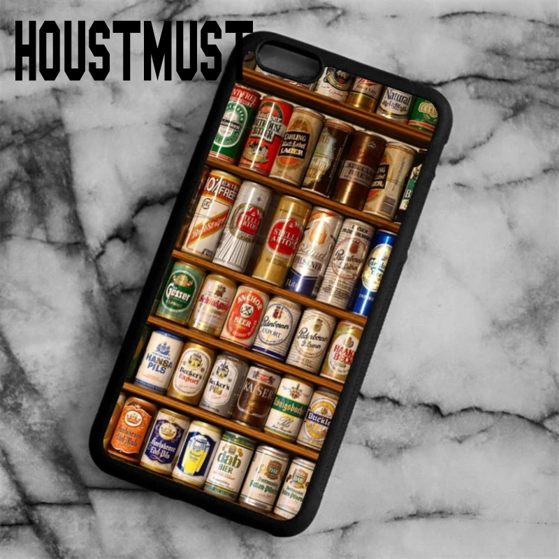 HOUSTMUST alcohol beers drink beer Case cover For iPhone 5 5S SE 6 6S 7