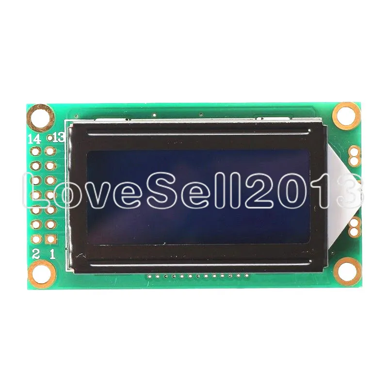

0802 LCD 8x2 Character LCD Display Module 5V LCM Blue backlight For Arduino