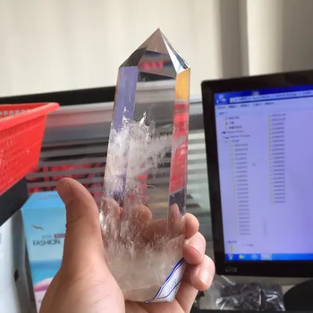 

5.3 INCH Rock Crystal Stones Natural Minerals High Quality Clear Crystal Quartz Healing Wand feng shui Quartz Crystals