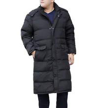 MFERLIER осенне-зимние толстые теплые куртки 6XL 7XL 8XL 9XL 10XL Большие размеры зимние пальто с длинными рукавами