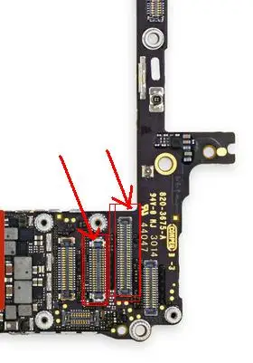 5pair /lot Original new LCD display FPC + touch digitizer FPC connector for iphone 6+ 6p 6plus 5
