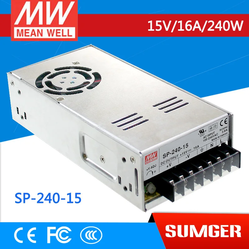 (CB)MEAN WELL original SP 240 15 15V 16A meanwell SP 240 15V 240W