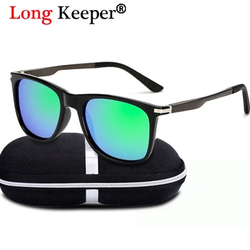 

Long Keeper Free Shipping! High Quality Polarized Sunglasses For Men Women Gradient Mirrored Eyewear Male Driving Goggles UV4001